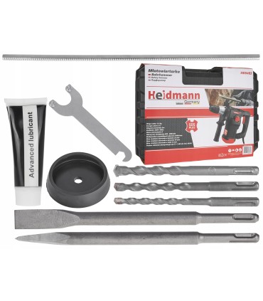 Młotowiertarka – młot udarowy HighPower SDS+ w walizce