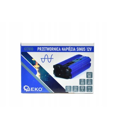 Przetwornica napięcia SINUS 12V/230V 300/600W