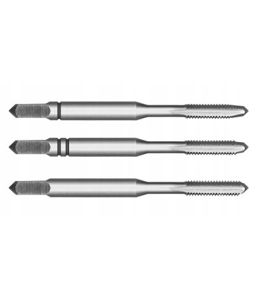 Gwintowniki - rozmiar M3, HSS M2, 3 szt . 