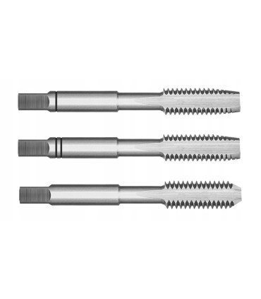 Gwintowniki - rozmiar M8, HSS M2, 3 szt . 