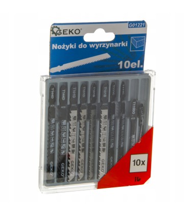 Nożyki do wyrzynarki 10el. NEW