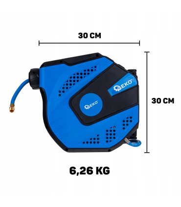 Wąż pneumatyczny na zwijaku 20m 8x12mm