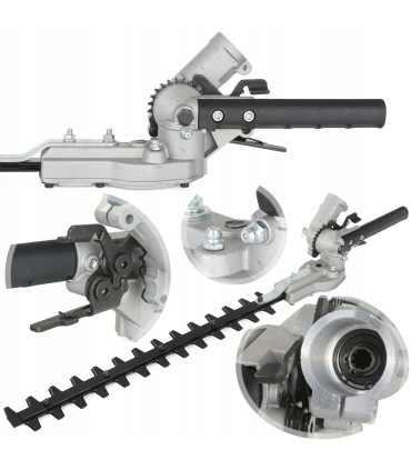 Nożyce do żywopłotu – przystawka do kosy spalinowej 28mm 9 frezów