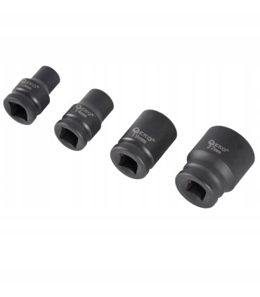Zestaw nasadek udarowych 1/2" 10-27mm 38mm 13szt.