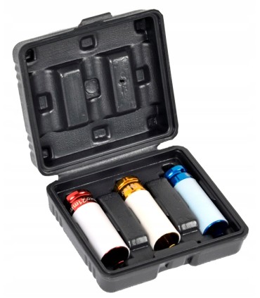 Zestaw nasadek udarowych alufelg 3szt.17mm 19mm 21mm
