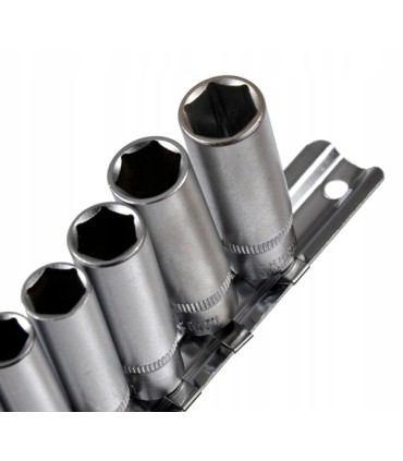 9el.zestaw nasadek 5-13mm 1/4"6-k CRV