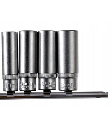 9el.zestaw nasadek 5-13mm 1/4"6-k CRV