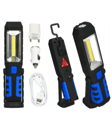 Lampa warsztatowa 230/12V 3W-240 AKU Li-on