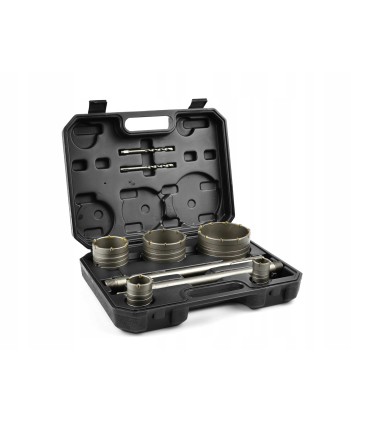 ZESTAW OTWORNIC Z WIDIĄ DO BETONU 9EL.