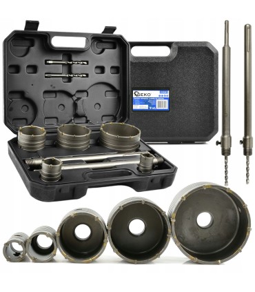 ZESTAW OTWORNIC Z WIDIĄ DO BETONU 9EL.