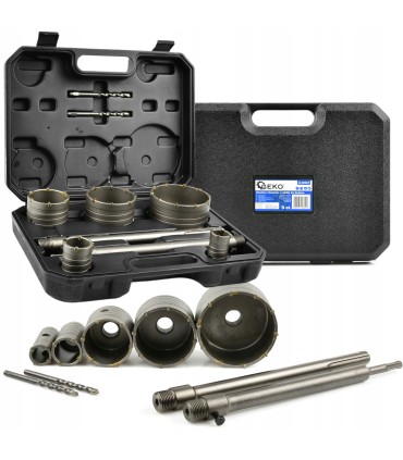 ZESTAW OTWORNIC Z WIDIĄ DO BETONU 9EL.