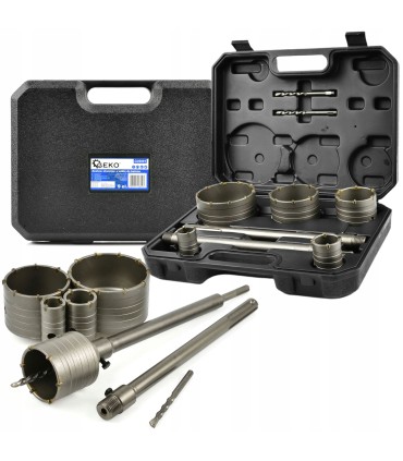 ZESTAW OTWORNIC Z WIDIĄ DO BETONU 9EL.