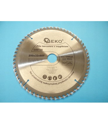 Tarcza do drewna 250x32x60T