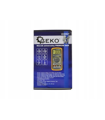 Miernik uniwersalny PREMIUM 5808