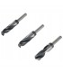 Wiertła do metalu HSS 22-25 3 szt