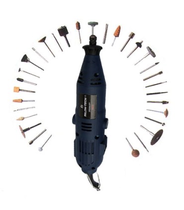 Mini szlifierka z osprzętem 300el