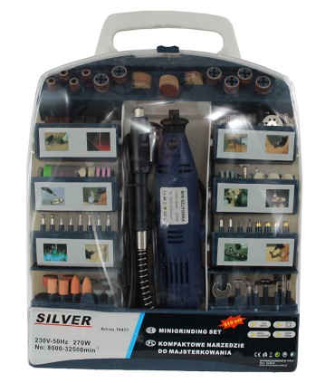 Mini szlifierka z osprzętem 300el