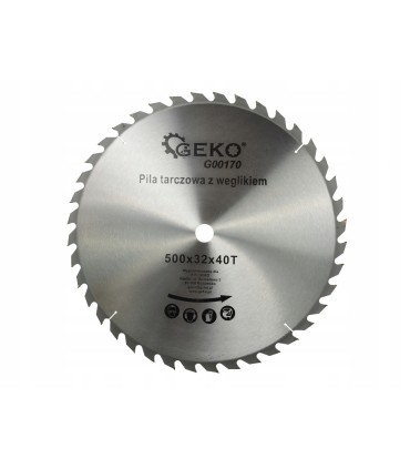 TARCZA DO DREWNA 500x32x40T