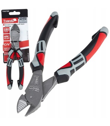 Szczypce wydłużone do cięcia bocznego 180mm CrV