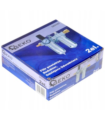 Filtr powietrza, reduktor, naolejacz, odwadniacz 1/2" 2el