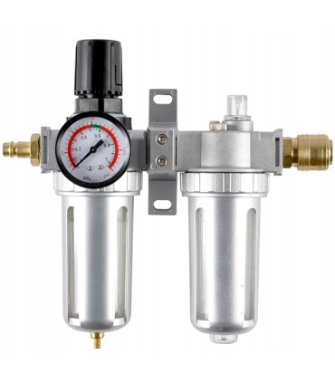 Filtr powietrza, reduktor, naolejacz, odwadniacz 1/2" 2el