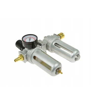 Filtr powietrza, reduktor, naolejacz, odwadniacz 1/2" 2el