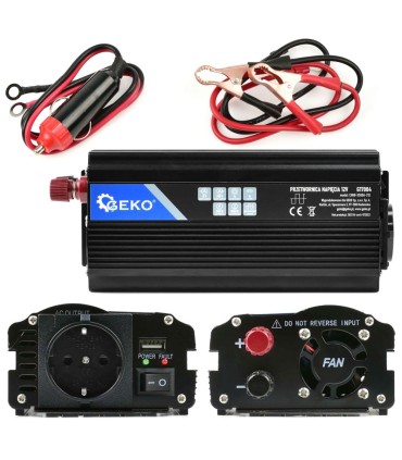 Przetwornica napięcia 12V/230V 500/1000W