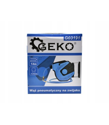 Wąż pneumatyczny na zwijaku 14m 6,5x10mm