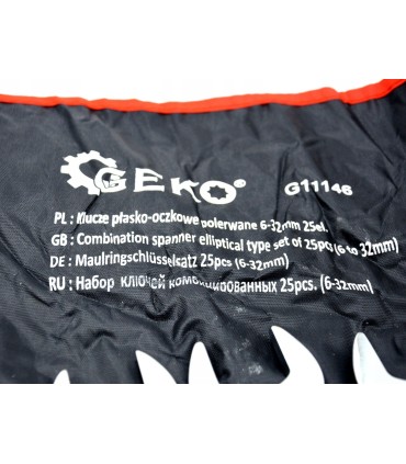 Klucze płasko-oczkowe 6-32