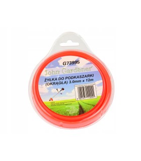 Żyłka do podkaszarki okrągła 3mmx12m