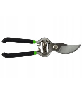 SEKATOR OGRODOWY 200MM STAL CZARNA RĄCZKA