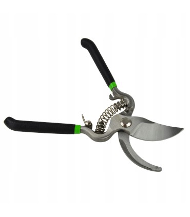 SEKATOR OGRODOWY 200MM STAL CZARNA RĄCZKA