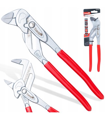 Szczypce nastawne uniwersalne - regulowane 250mm 52mm CrV (6/48)