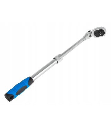 Grzechotka łamana teleskopowa 1/2" 370-510mm 72T