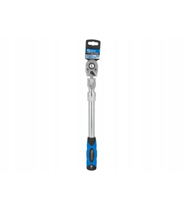 Grzechotka łamana teleskopowa 1/2" 370-510mm 72T