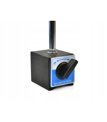 Czujnik zegarowy 10/0,01 mm na statywie magnetycznym (walizka) (10)
