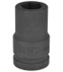 Nasadka udarowa 1" 33mm czarna (50)