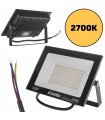 NAŚWIETLACZ LED 50W KĄT ŚWIECENIA 120° - BARWA BIAŁA CIEPŁA 2700K IP66