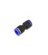 Złączka automatyczna węża PU/PE redukcja fi 10-8mm (50/500)