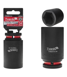 Nasadka udarowa długa 3/4" 6-kąt 34mm