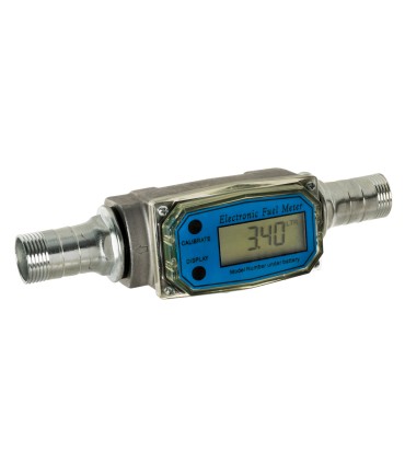 Uniwersalny licznik przepływu cieczy/paliwa LCD 1" (20)