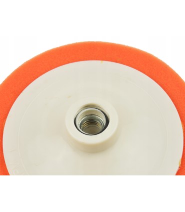 Gąbka polerska pomarańczowa 150mm x 45mm M14 (uniwersalna)