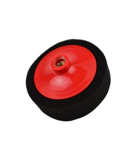 Gąbka polerska czarna 150mm x 45mm M14 (twarda)