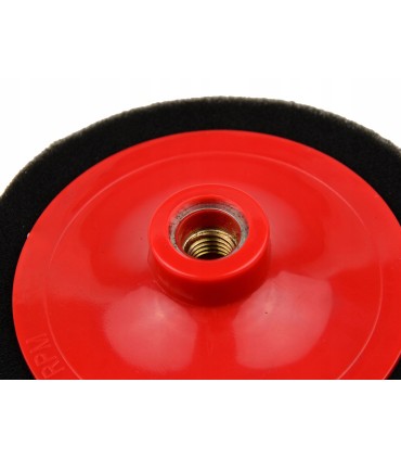 Gąbka polerska czarna 150mm x 45mm M14 (twarda)