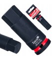 NASADKA UDAROWA HEX 1/2" H24 CR-MO MOCNA DŁUGA 24MM TRZPIENIOWA CZERNI