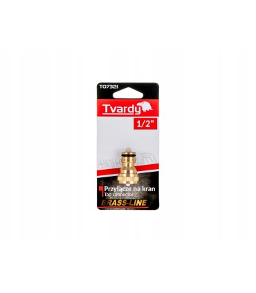 Przyłącze na kran 1/2" BRASS-LINE (10/80)