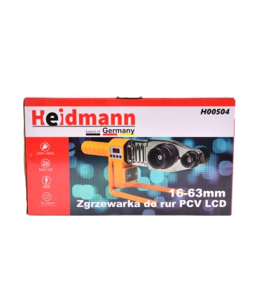 Zgrzewarka do rur PCV 16-63mm LCD (5)