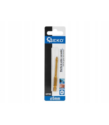 Wiertło do szkła i ceramiki HEX 5mm (500)