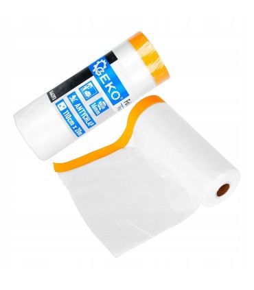 Folia malarska antychlap z taśmą washi 110cm x 20m / 16mm (30)