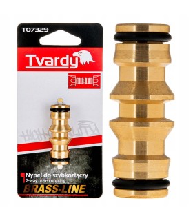 Nypel do szybkozłączy BRASS-LINE (10/80)